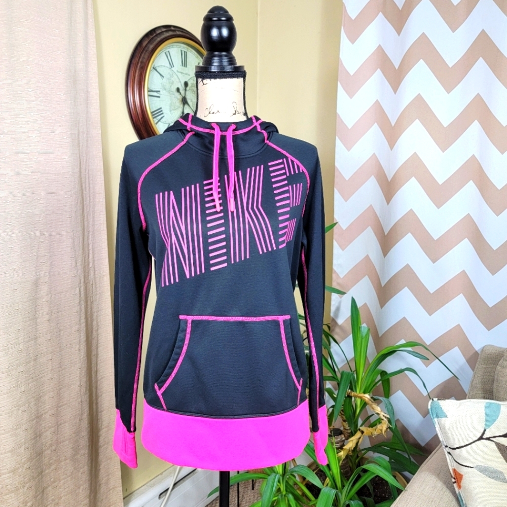 Nike Therma-Fit Pink Hoodie Size Medium